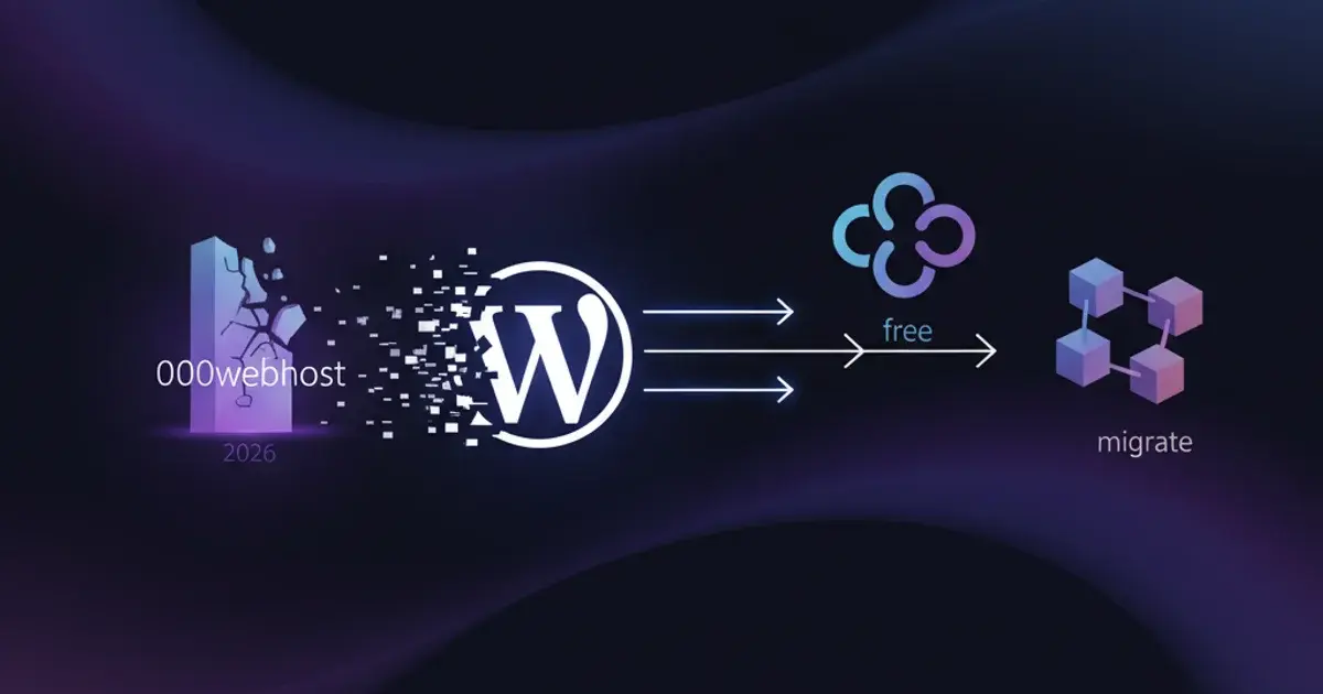 000webhost Shutdown 2026: Migrate WordPress & Find Free Hosting